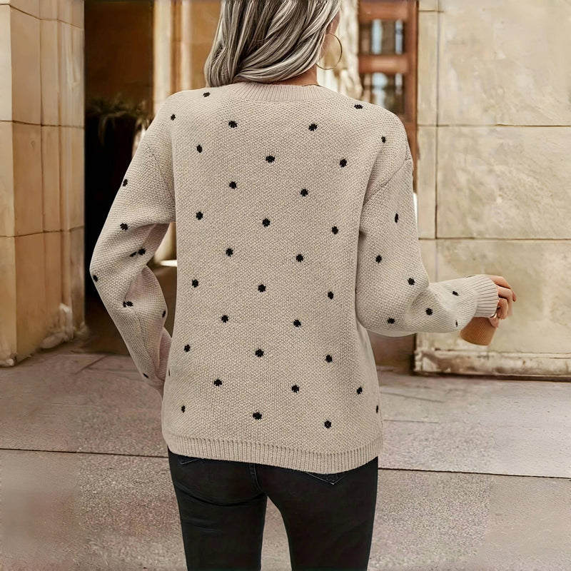 Esmee | Elegant & Classic Dotted Sweater
