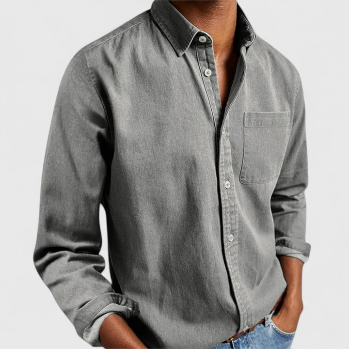Edward | Classic Button Long Sleeve Shirt