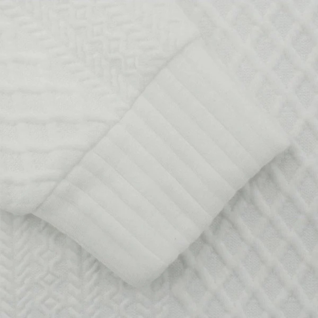 Calvin | Refined Button-Neck Textured Sweater