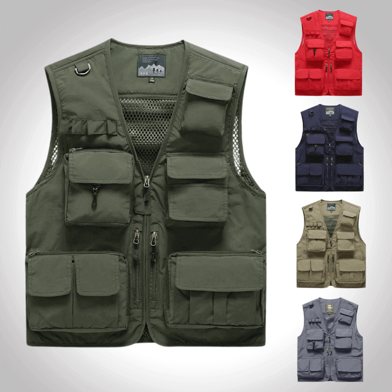 Wyatt | Premium Multi-Pocket Utility Vest