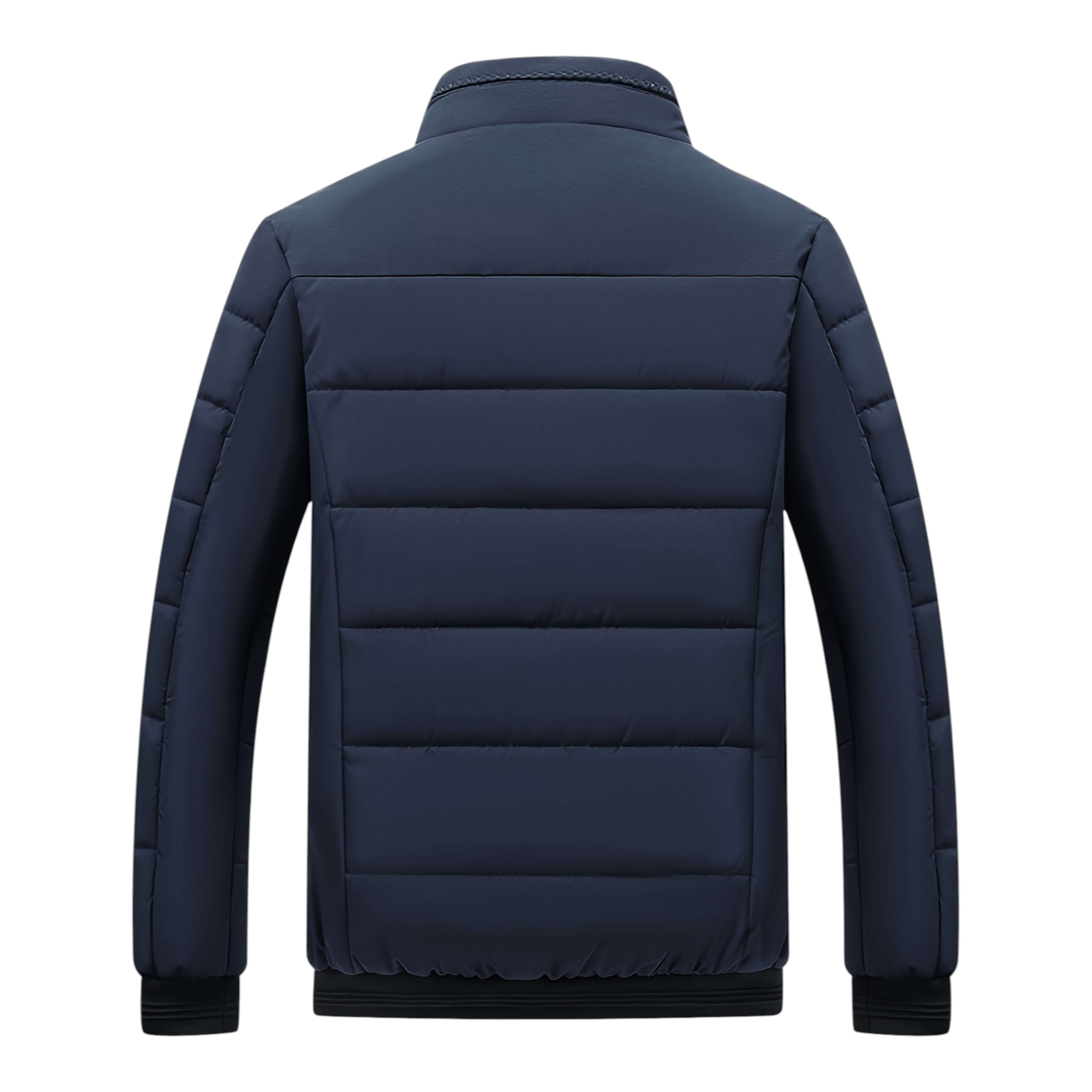 Rowen | Structured High-Collar Smooth Puffer Jacket