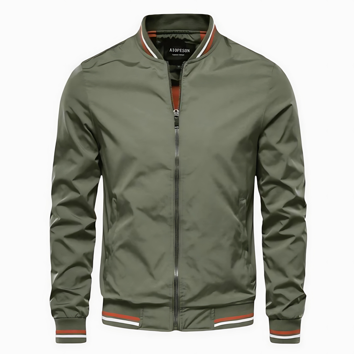 Evan | Refined Zip-Front Jacket
