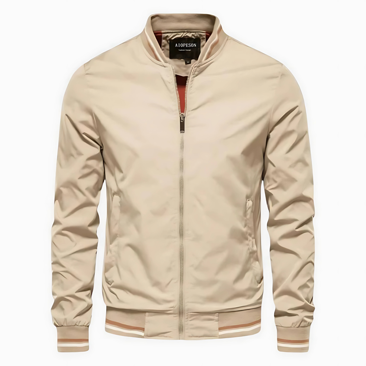 Evan | Refined Zip-Front Jacket