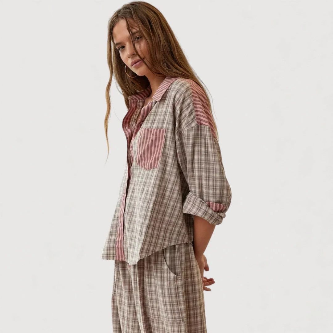 Lorienne | Elegant Relaxed Pyjama Set