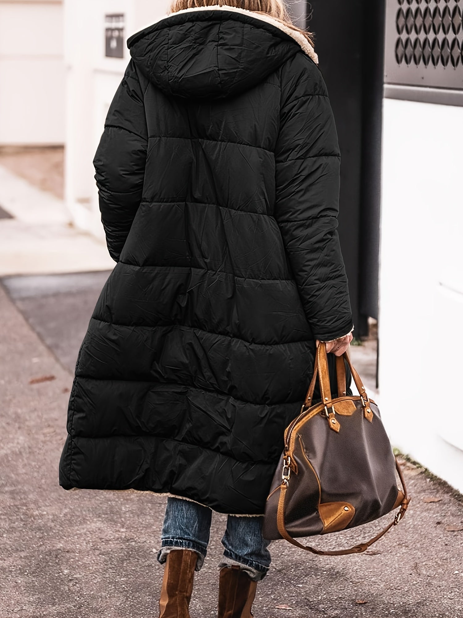 Camille | Long Quilted Winter Coat