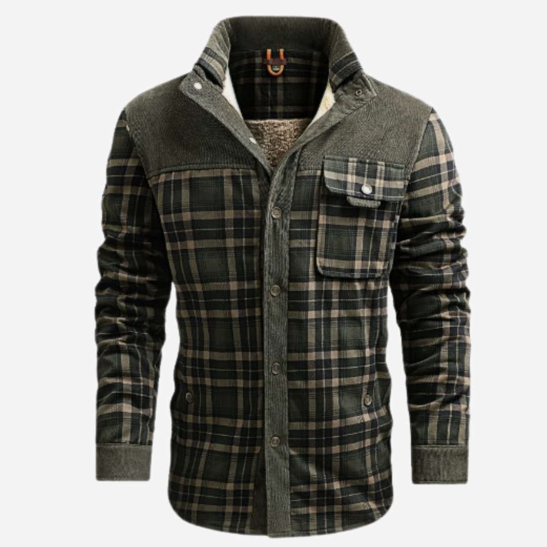 Hunter | Rugged Plaid Utility Jacket