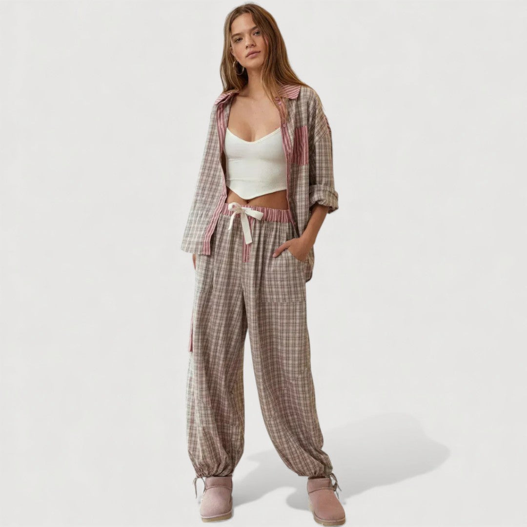 Lorienne | Elegant Relaxed Pyjama Set