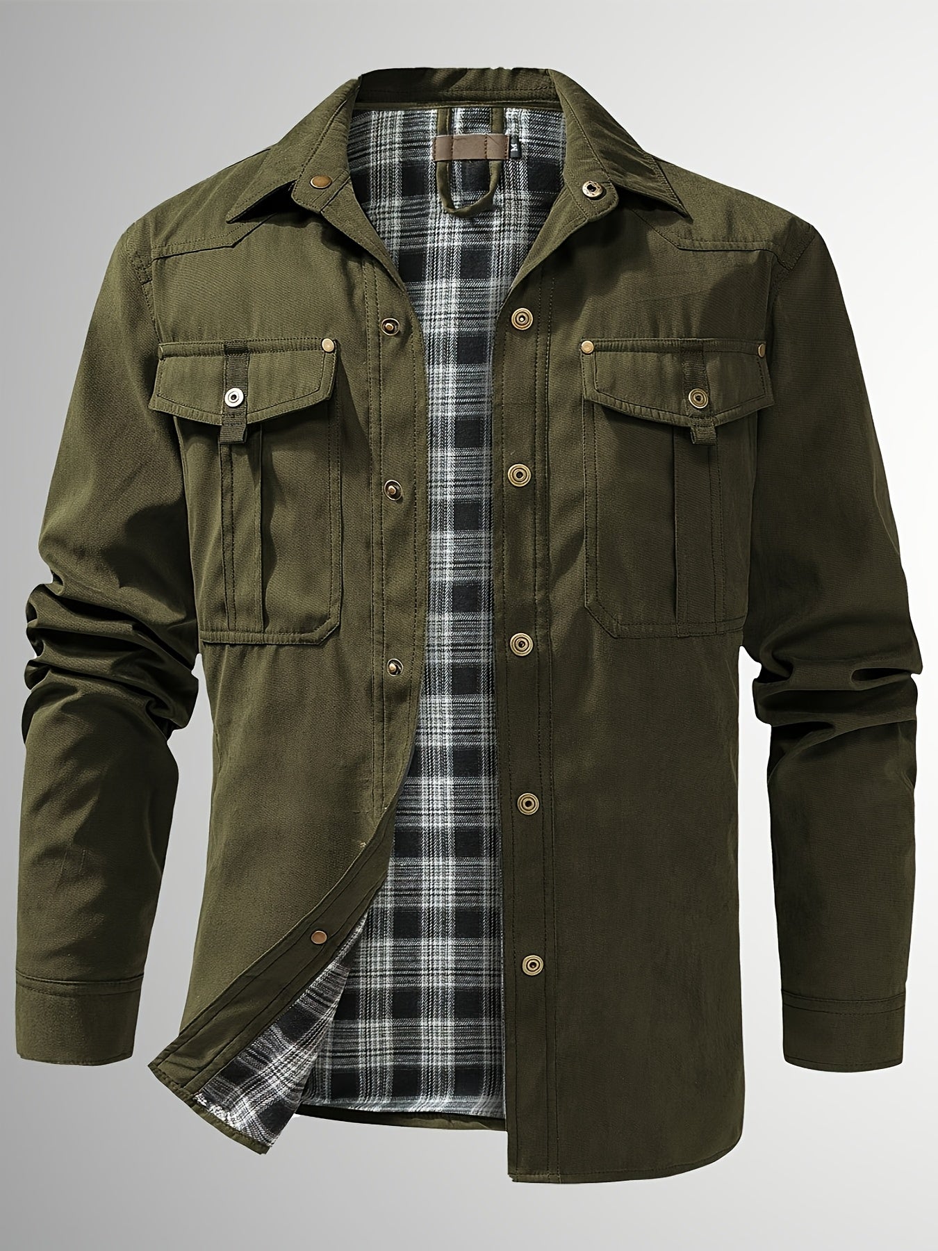 Reid | Outdoor Plaid Shirt Jacket