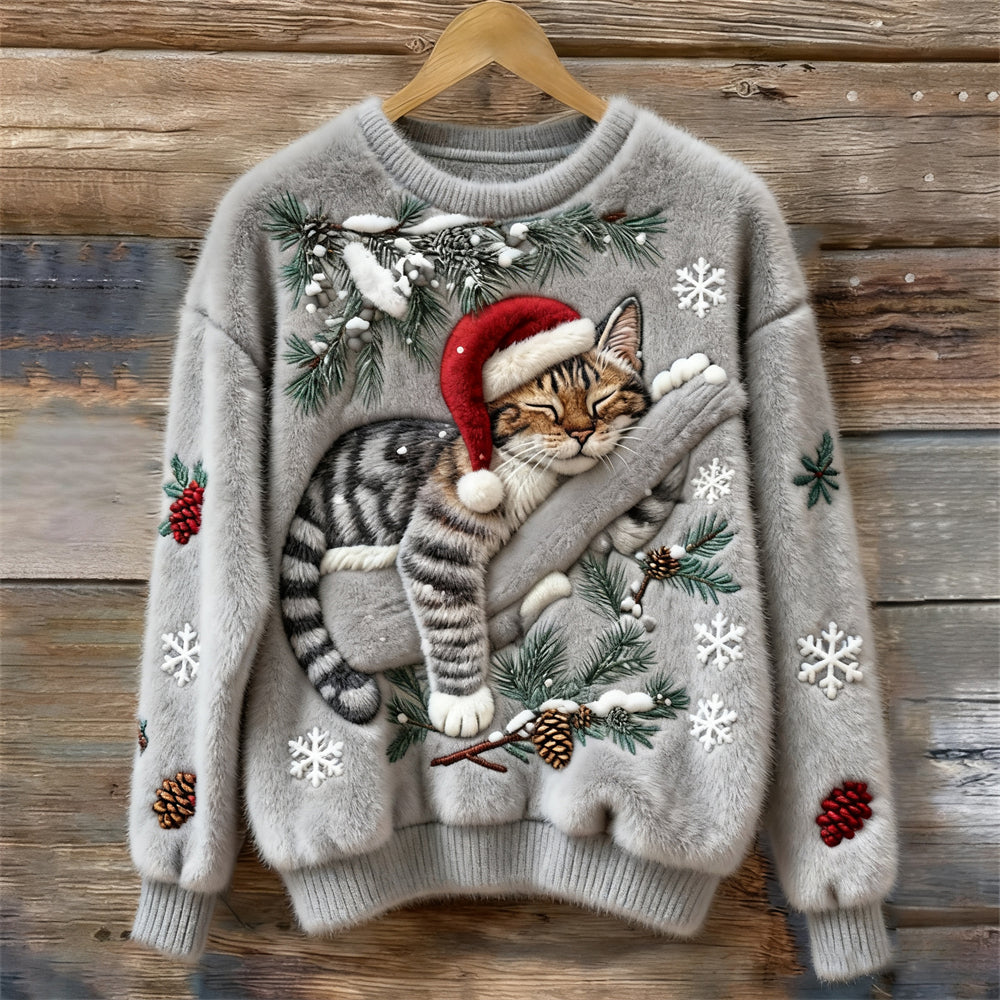 Emery | The Purrfect Christmas Sweater for Cat Lovers
