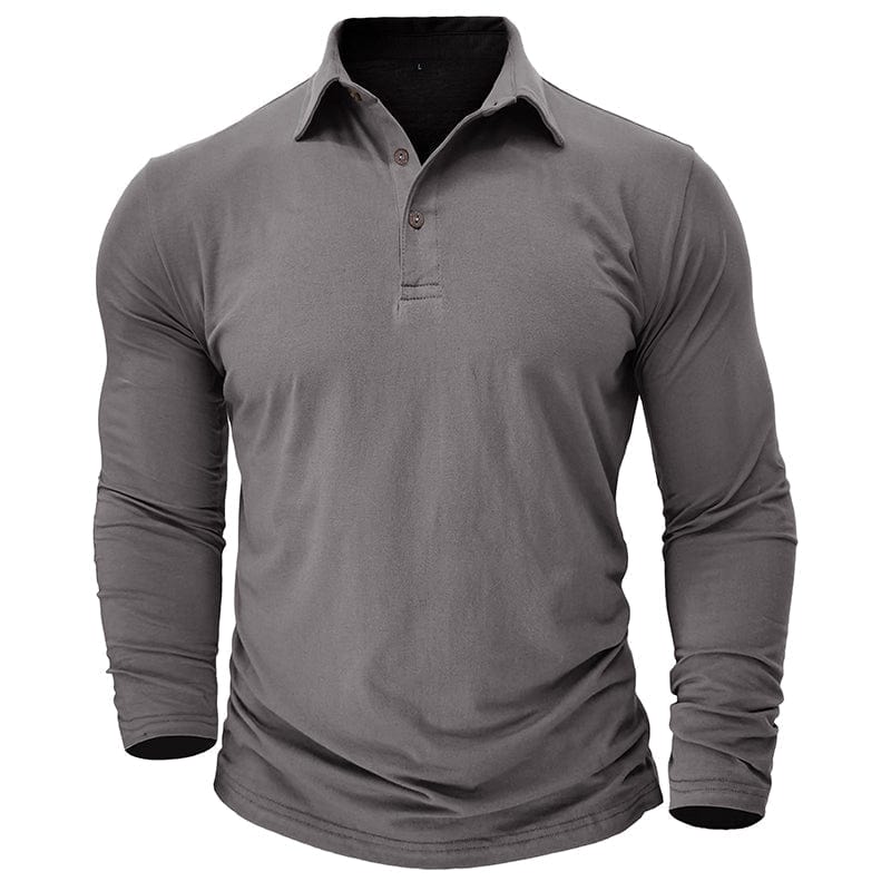 Travis Owen | Stylish Premium Long-Sleeve Polo