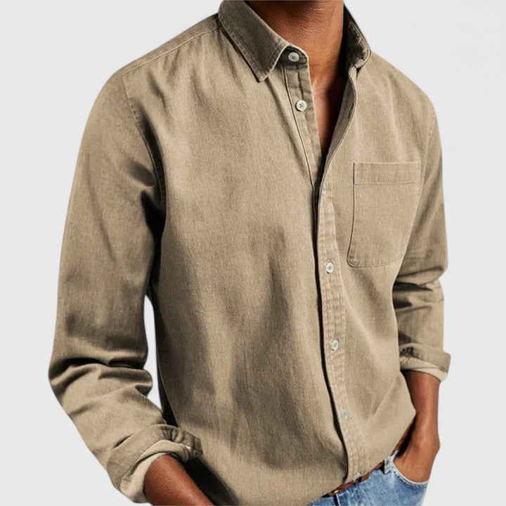 Edward | Classic Button Long Sleeve Shirt