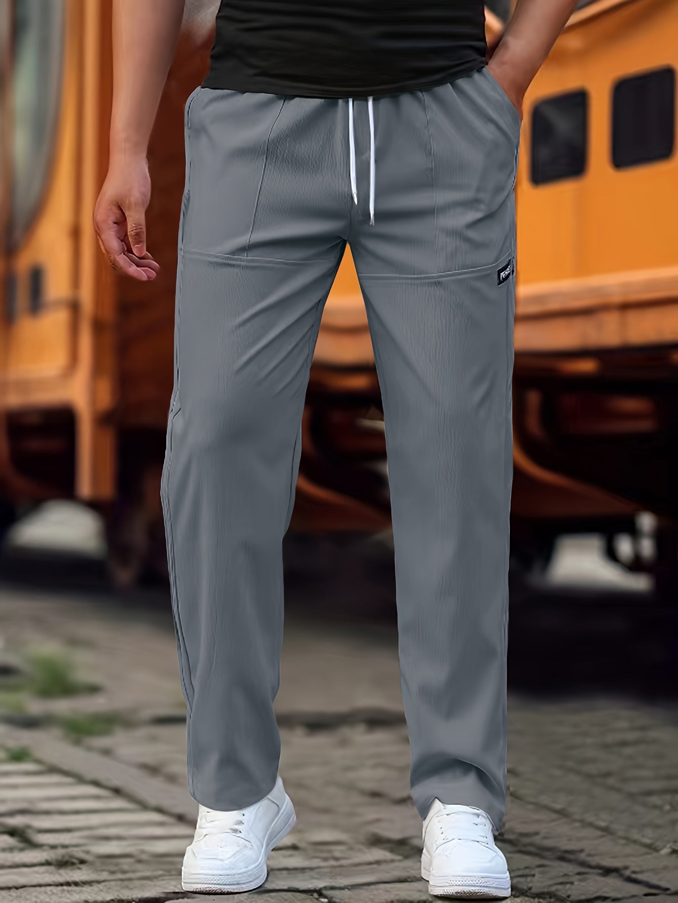 Cole | Relaxed Drawstring Casual Tapered Pants