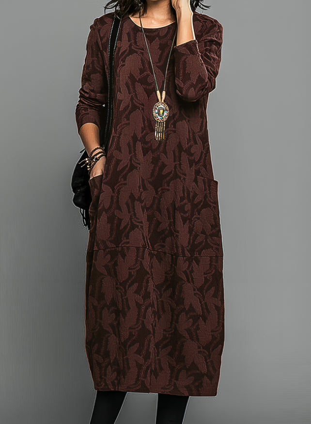 Dina | Cozy Elegant Winter Dress