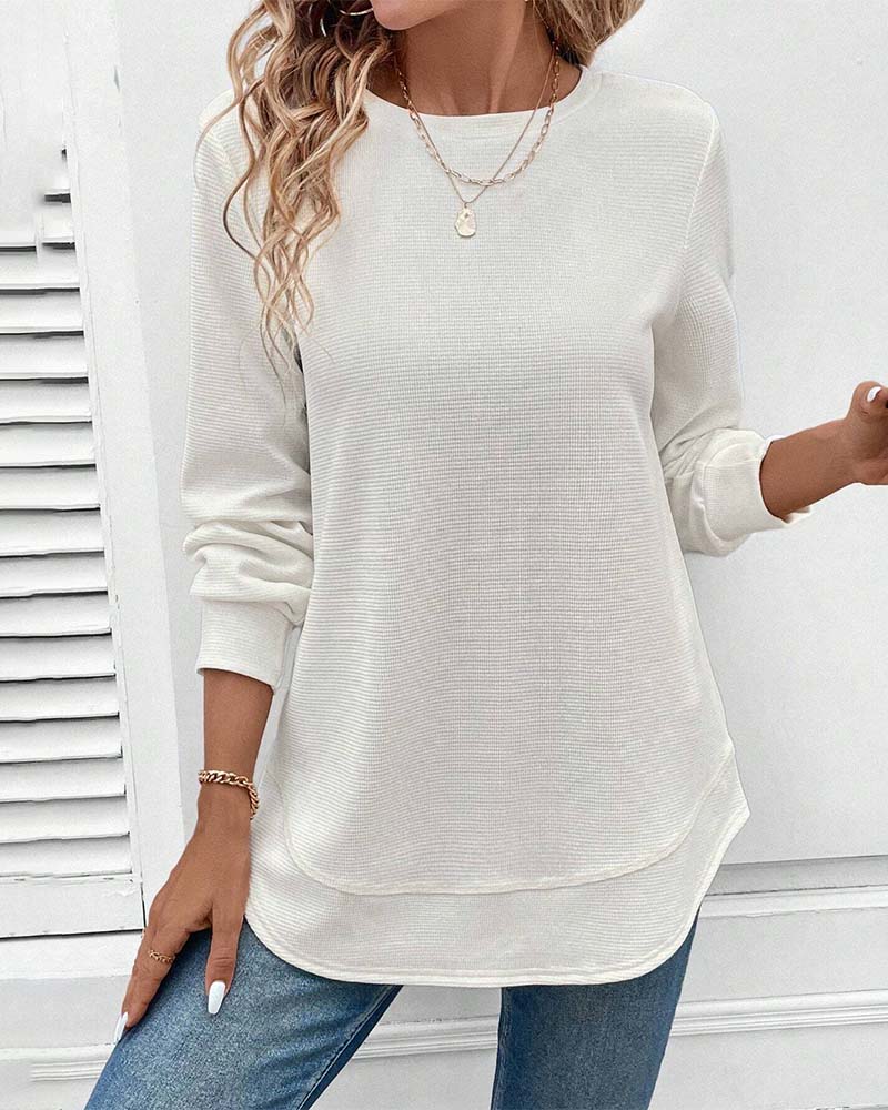 Kathleen | Soft O-Neck Long Sleeve