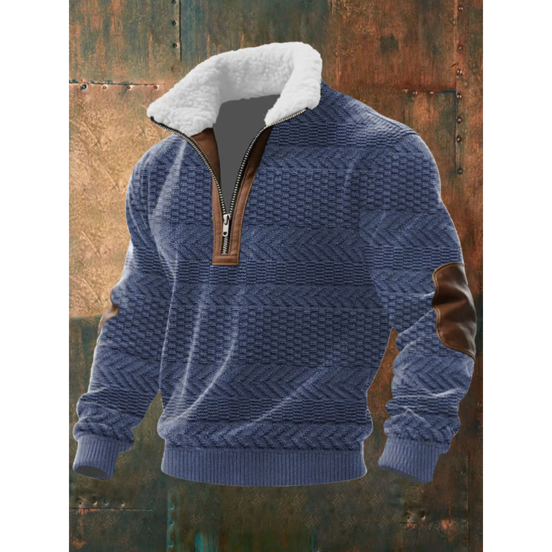 Holden | Classic High-Neck Zip Sweater