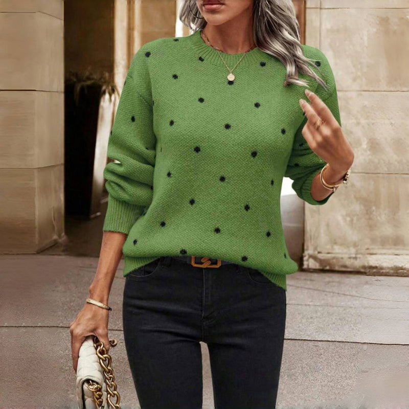 Esmee | Elegant & Classic Dotted Sweater