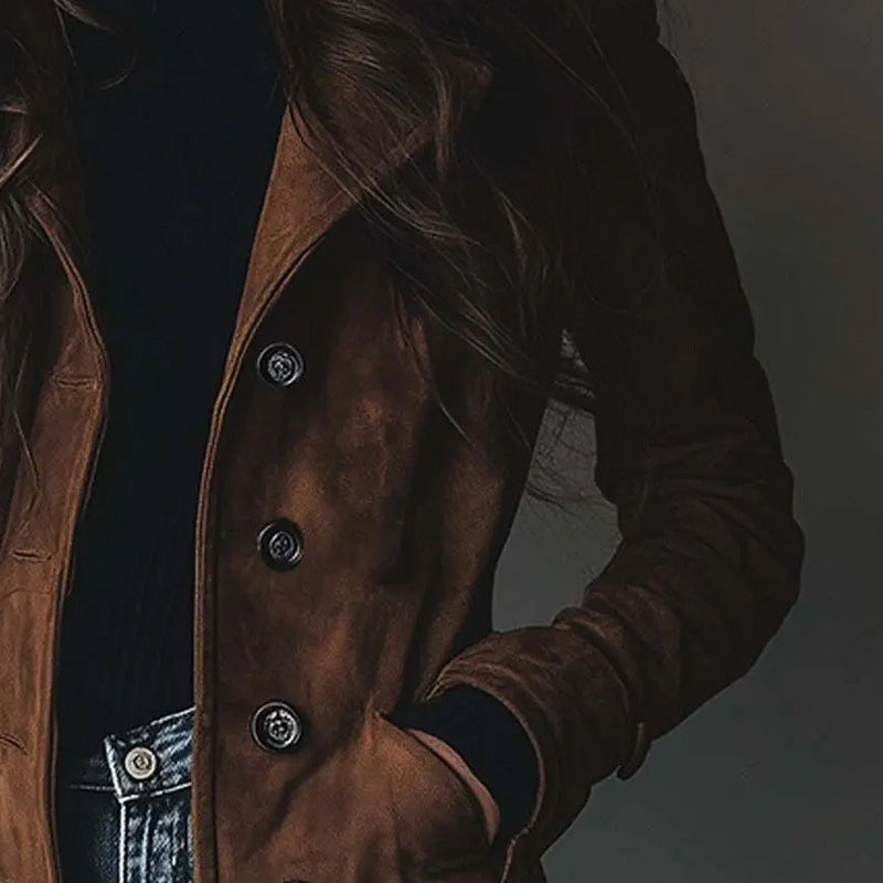 Valerie | Vintage Elegance Long Coat