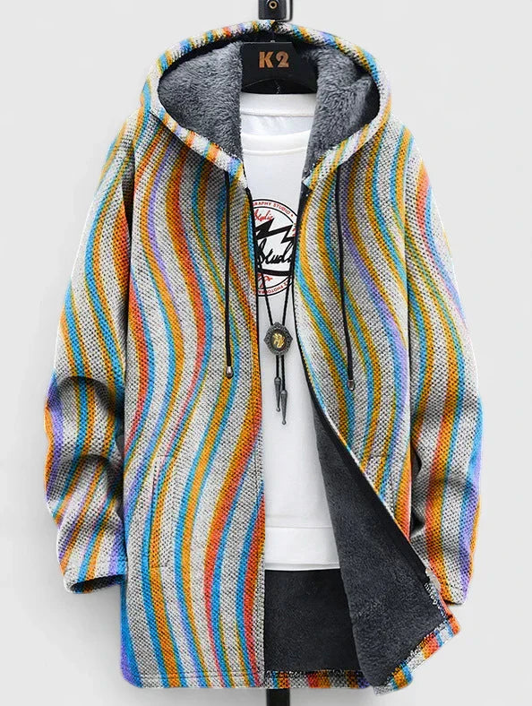 Samuel | Elegant Art-Inspired Cardigan