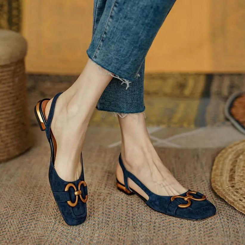 Anna | Comfort Slingback Flats