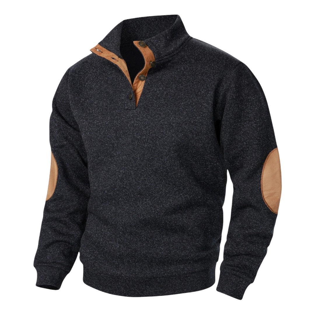 Griffin | Classic Button Collar Sweater