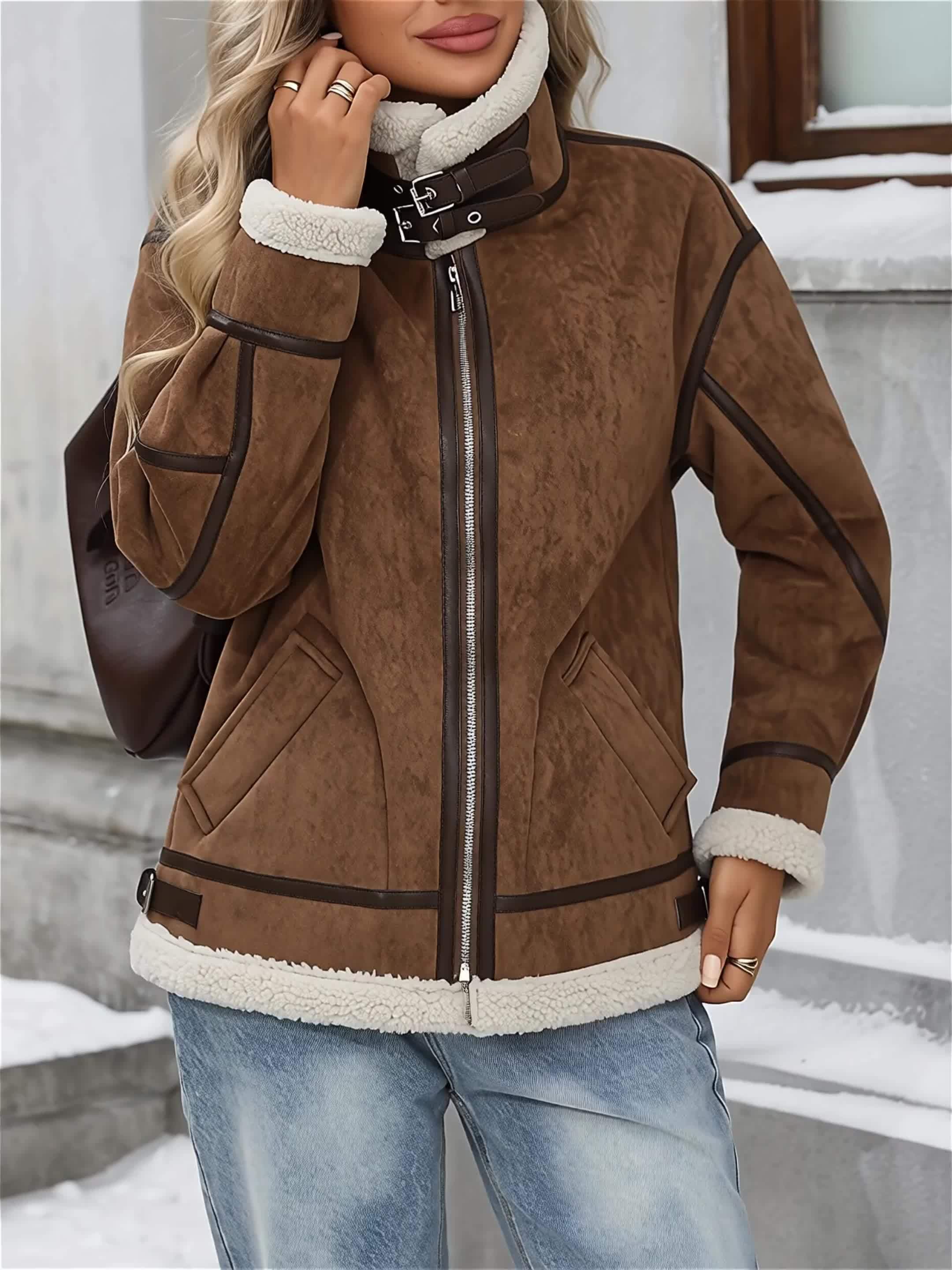 Samantha | Cozy Zip Winter Jacket