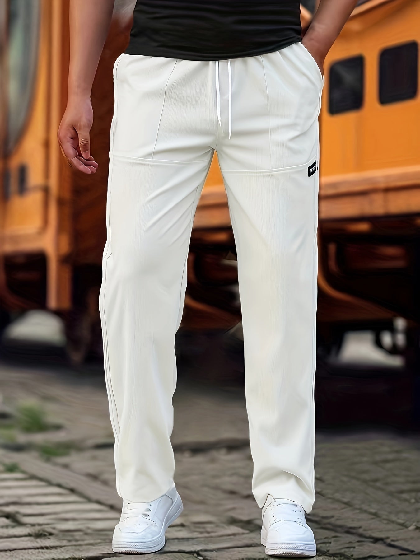 Cole | Relaxed Drawstring Casual Tapered Pants