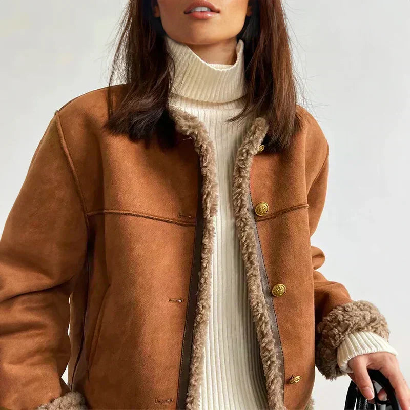 Evelyn | Luxe Shearling Jacket