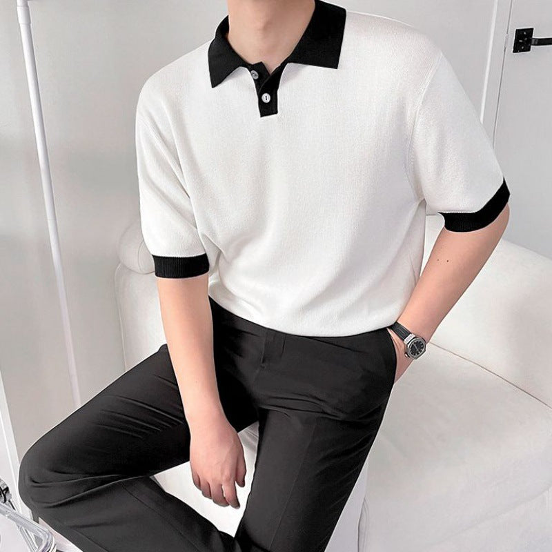 Adam | Men's Polo with Wide Sleeves