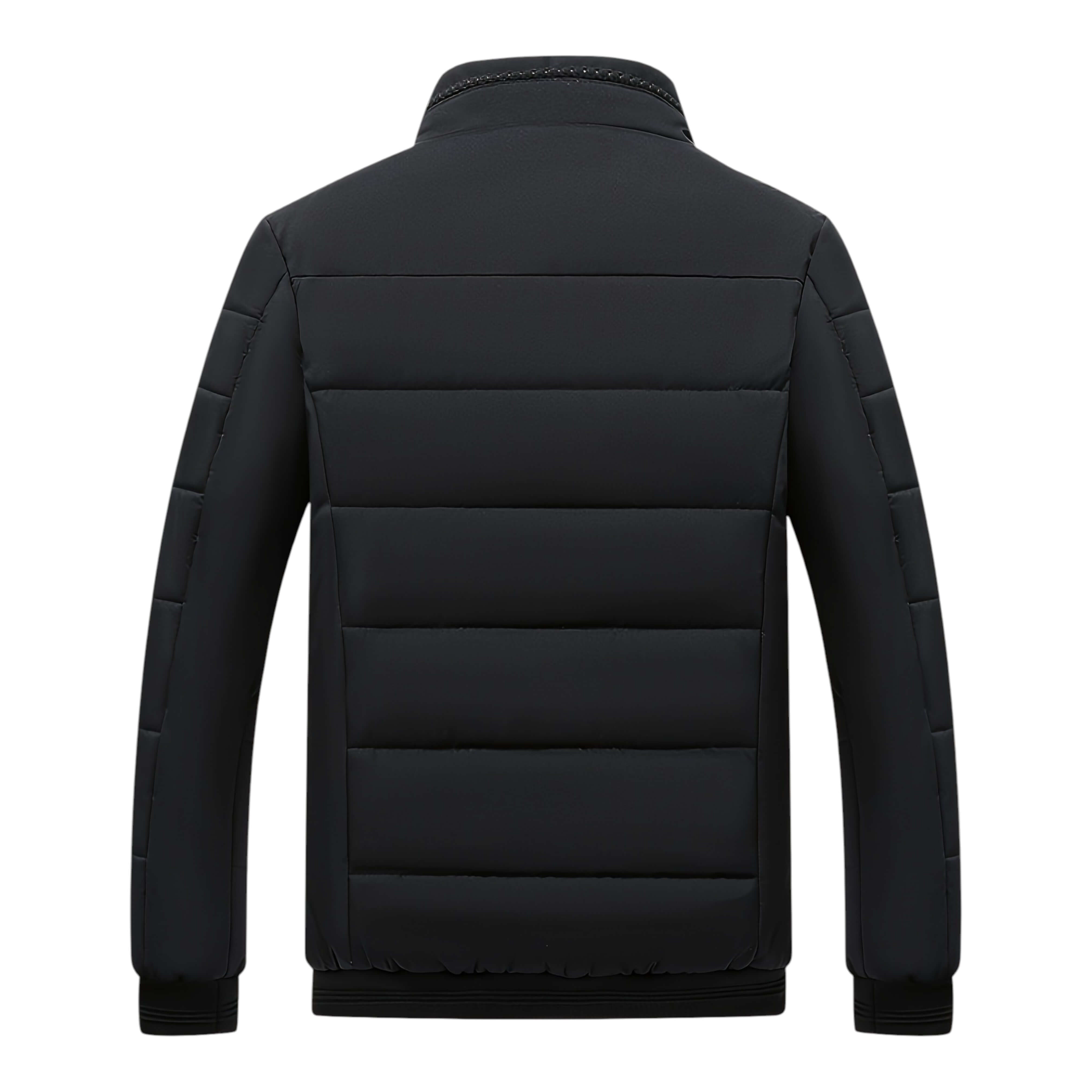 Rowen | Structured High-Collar Smooth Puffer Jacket