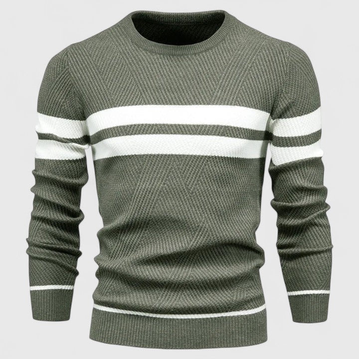 Langston | Comfortable Striped Sweatshirt