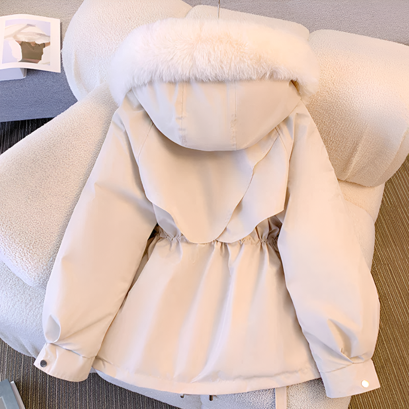 Brielle | Elegant Hooded Winter Parka