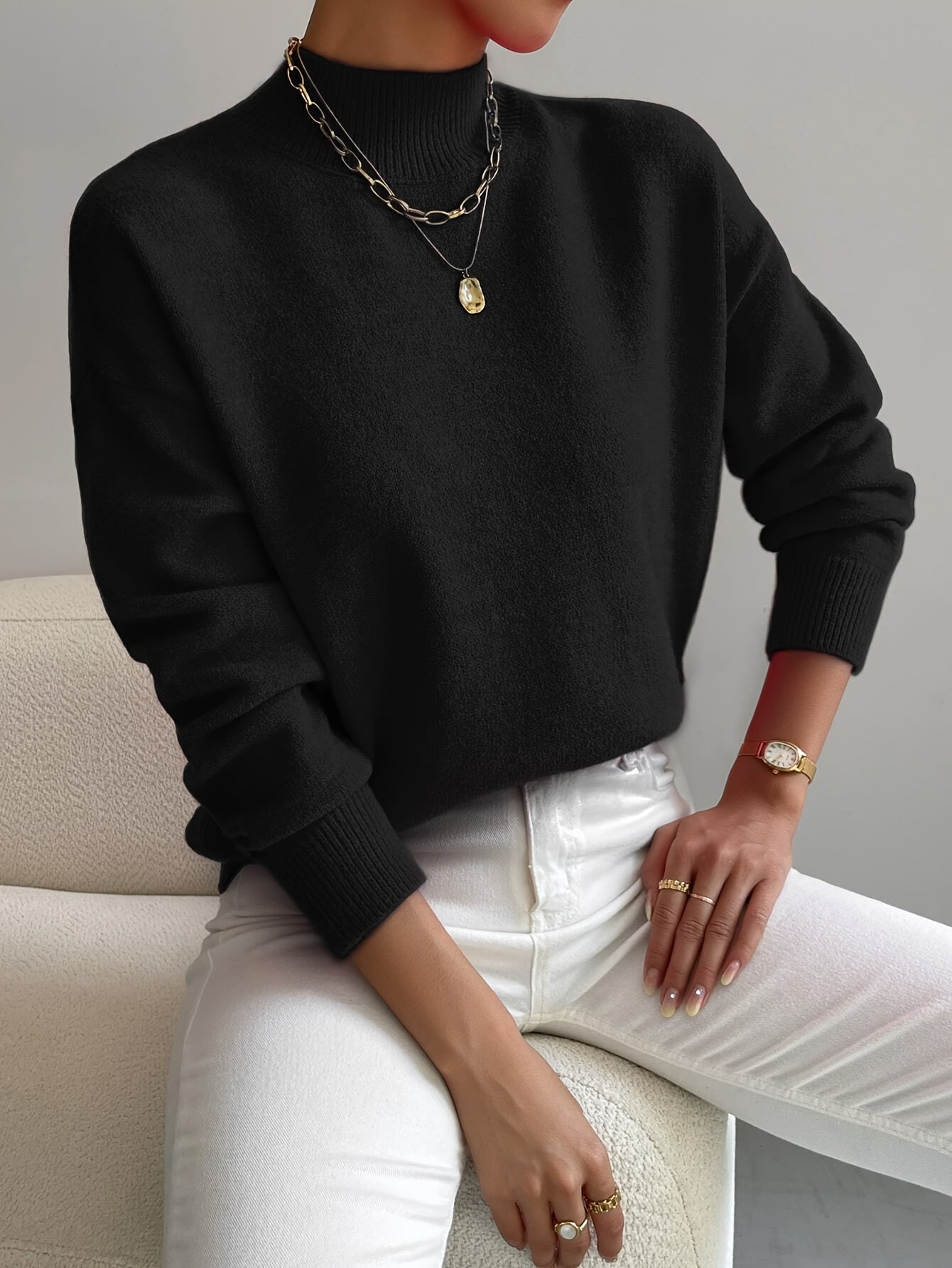 Natalie | Elegant & Comfortable Turtleneck Sweater