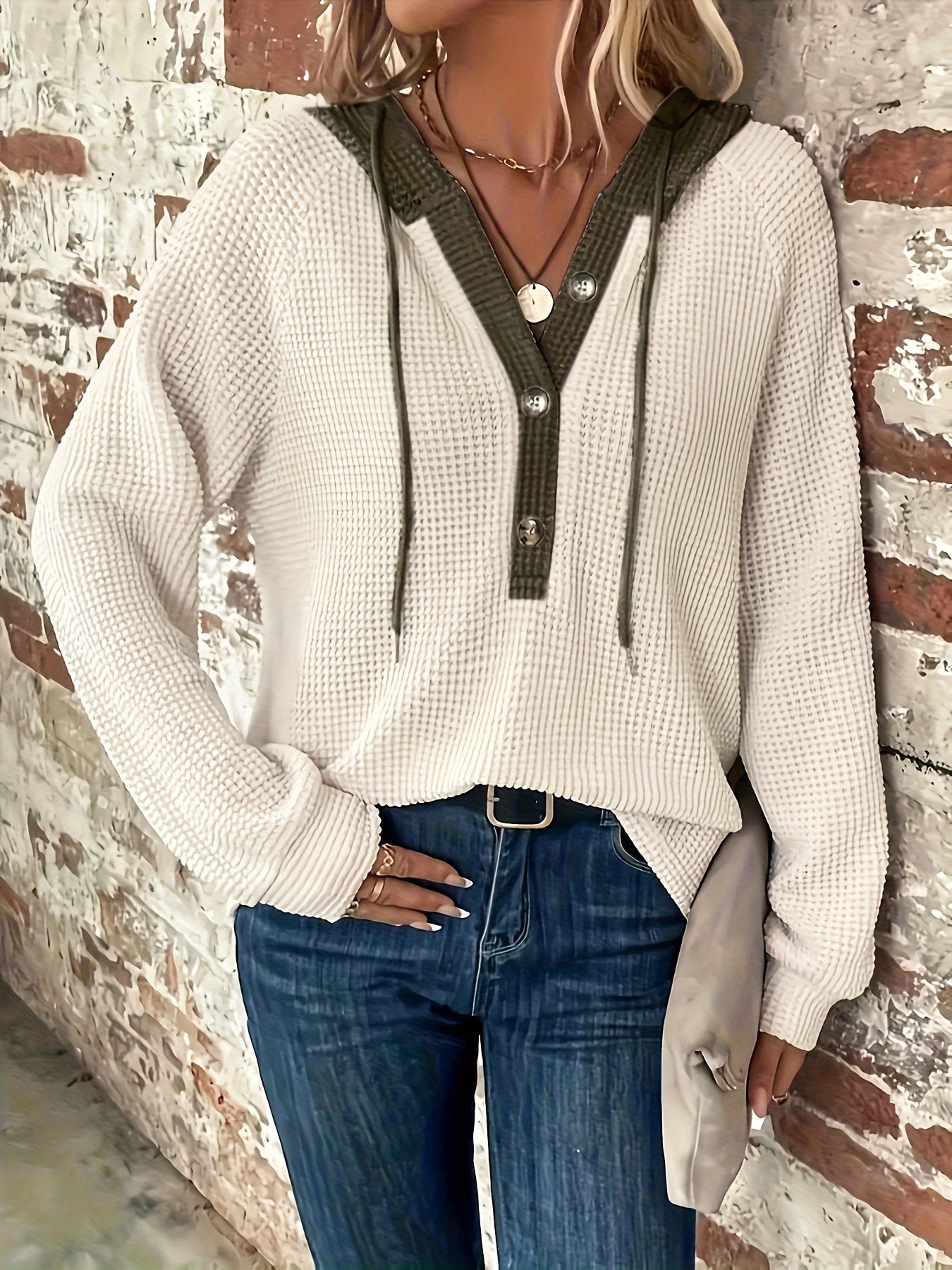 Ariana | Colorblock Hooded Sweatshirt