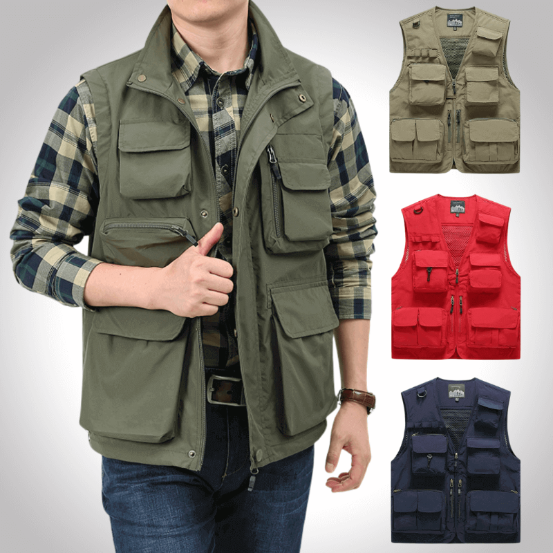 Wyatt | Premium Multi-Pocket Utility Vest