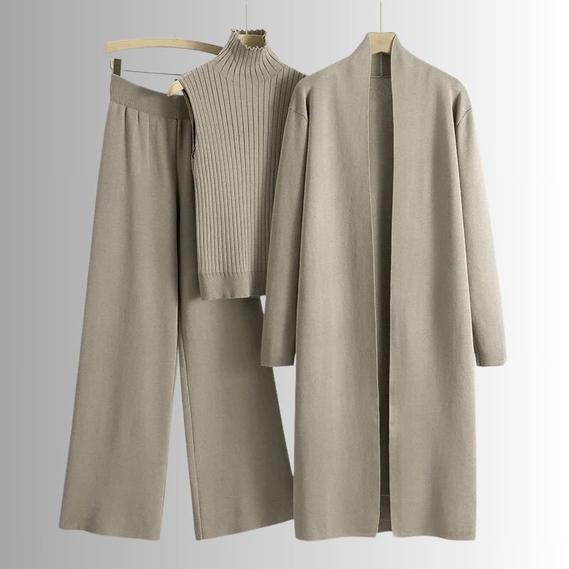 Aubrey | 3-Piece Elegant Knit Lounge Set