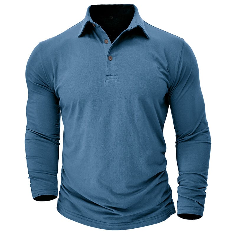 Travis Owen | Stylish Premium Long-Sleeve Polo