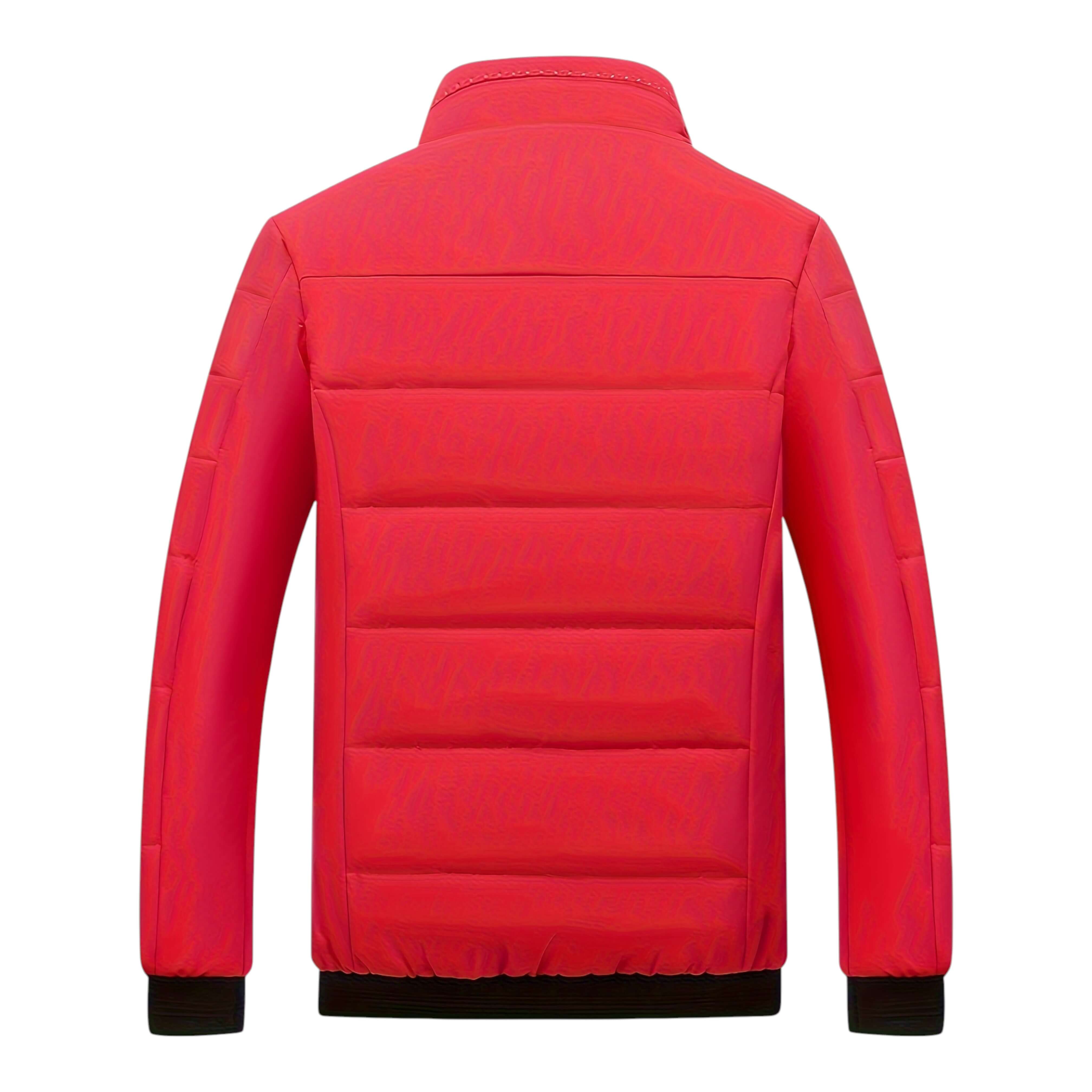 Rowen | Structured High-Collar Smooth Puffer Jacket