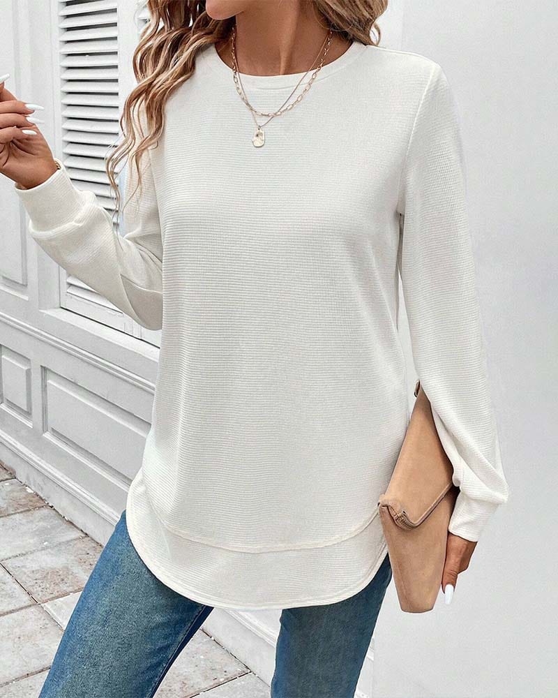 Kathleen | Soft O-Neck Long Sleeve
