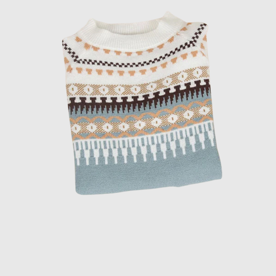 Elowen | Classic Patterned Knit Sweater