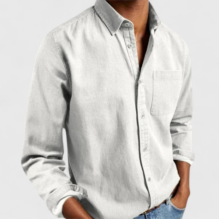 Edward | Classic Button Long Sleeve Shirt