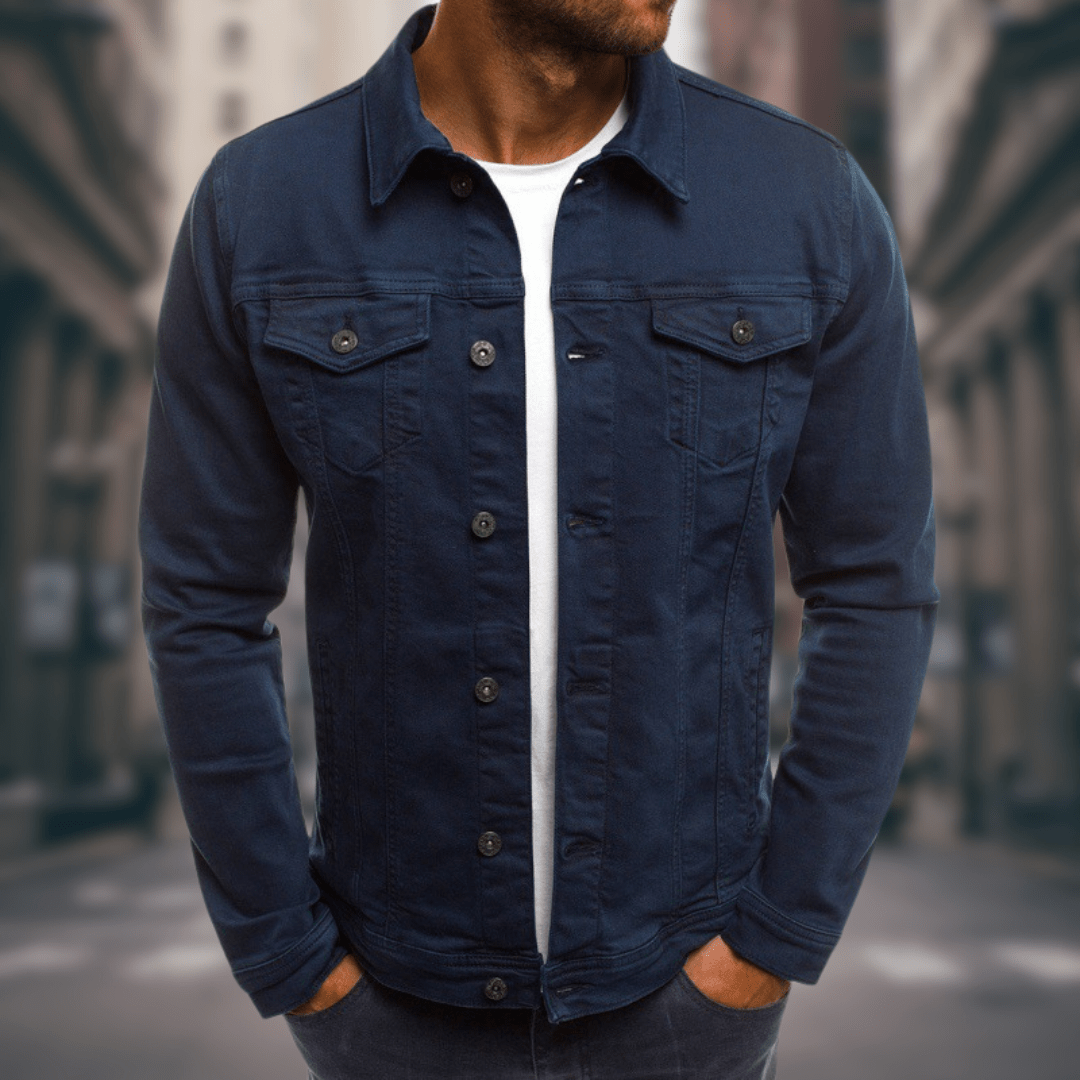 Jacob | Classic Tailored Denim Jacket