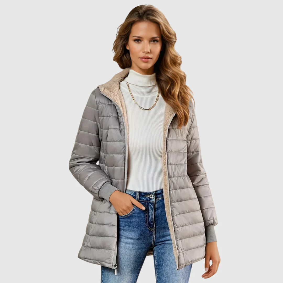 Nora | Cozy Hooded Winter Jacket