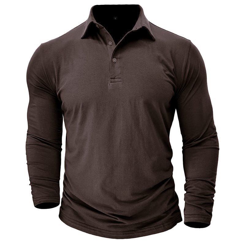 Travis Owen | Stylish Premium Long-Sleeve Polo