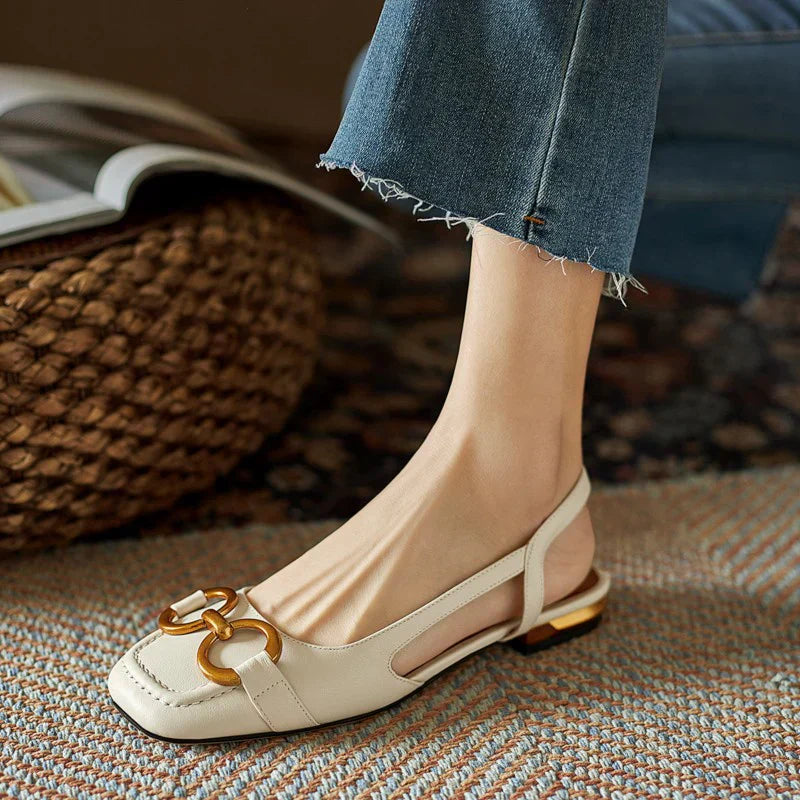Anna | Comfort Slingback Flats