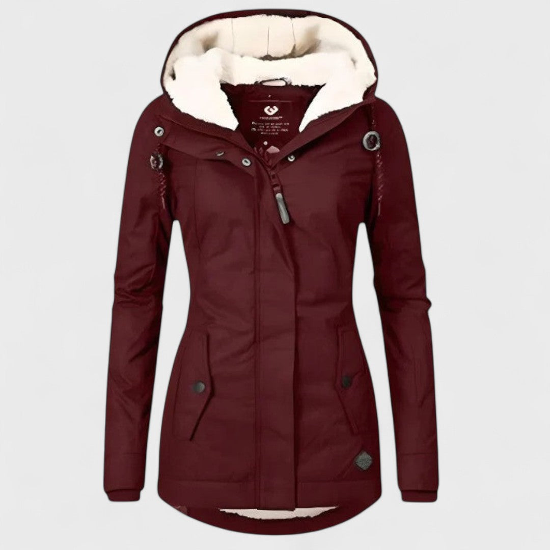 Barbara | Warm Waterproof Winter Coat with Hood