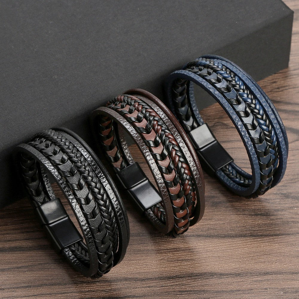 Miles | Braided Multi-Layer Wrist Bracelet