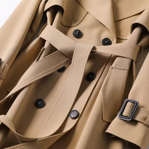 Ayla | Classic Belted Trench Coat