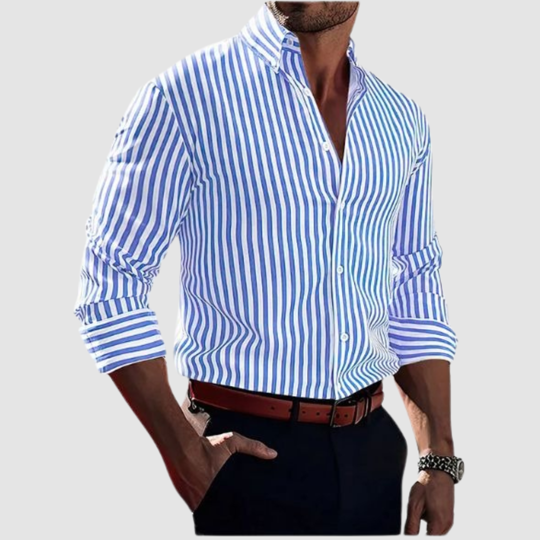 Nate | Elegant Striped Shirt