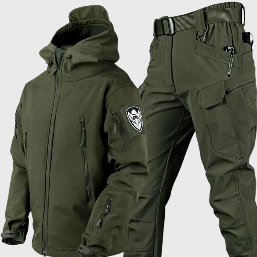 Brian | Tactical All-Weather Jacket & Cargo Pants Set