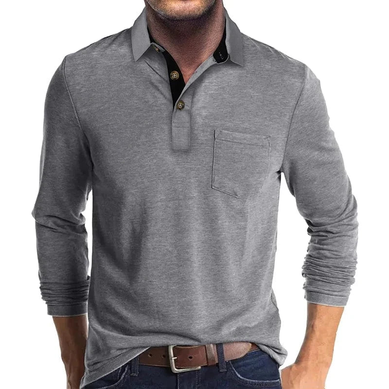 Hayden | Classic Long-Sleeve Polo